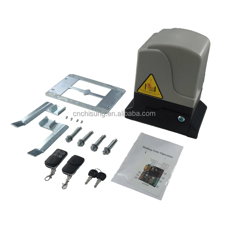 500kg AC 220V Automatic Sliding Gate Opener Motor Remote Control Automatic Door Operator for Sliding Gate Motors