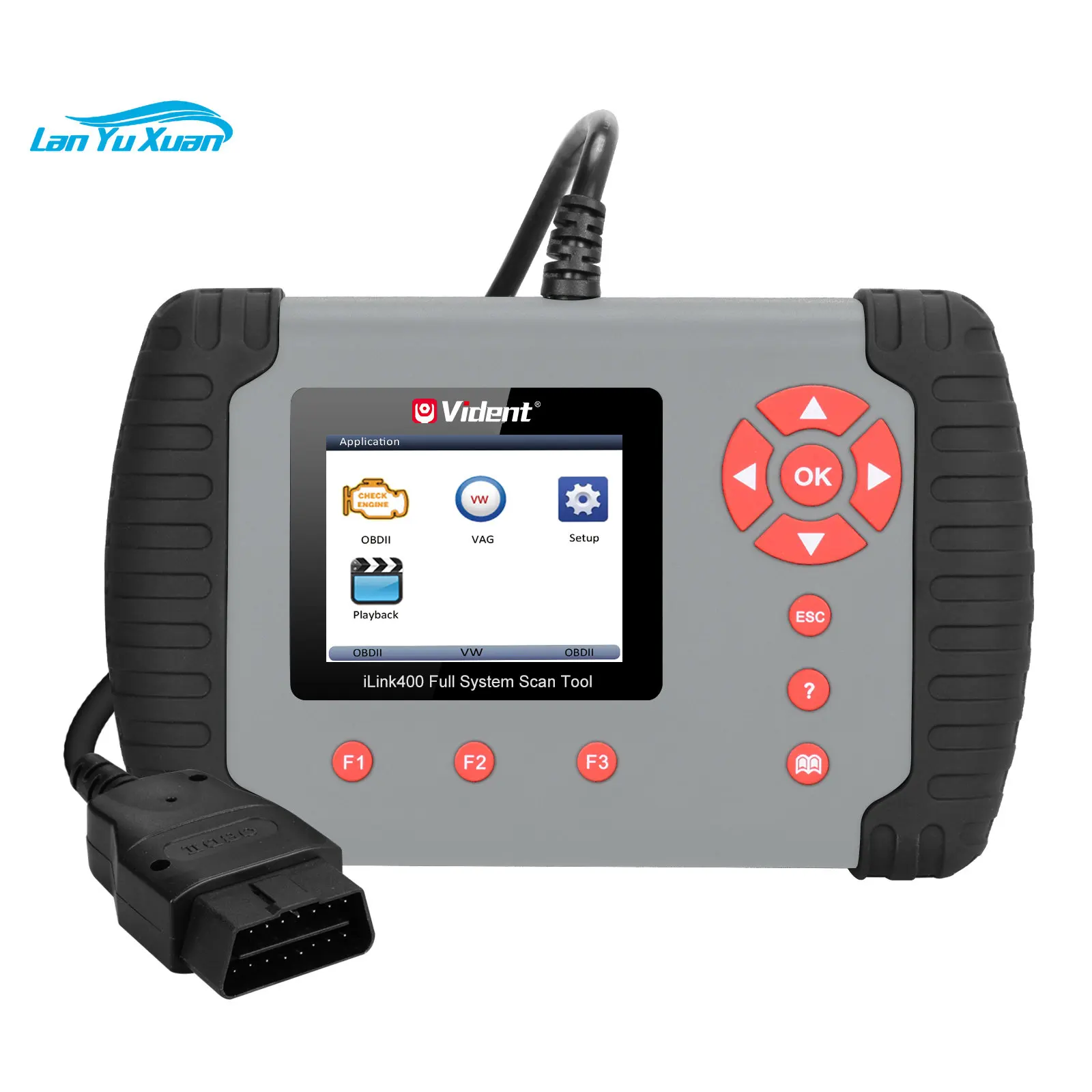 Vident I Link400 Full System Scan Tool Support ABS/SRS/EPB//DPF Regeneration/Oil Reset iLink 400 Diagnostic Machine for All Car