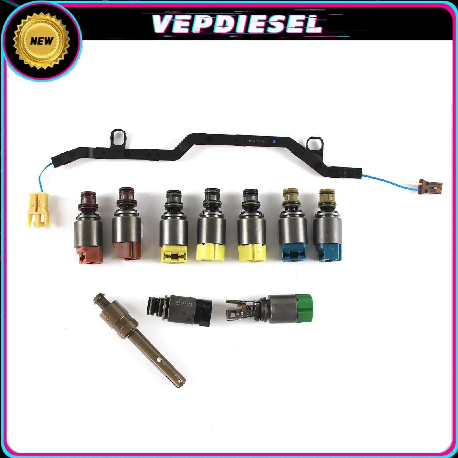 ชุดโซลินอยด์เกียร์ RE0F11A JF015E สำหรับรถยนต์นิสสัน เซนทรา เวอร์ซ่า ปี 2012-2017 เกียร์ CVT อุปกรณ์เสริมรถยนต์