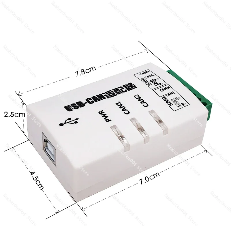 Applicable to USB to CAN USBCAN-2A intelligent 2-way CAN interface card