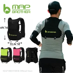 MAP BROTHER B108 Newest Running Bags Hydration Running Vest Lightweight Trail Run Cycling Hiking Backpack 5L