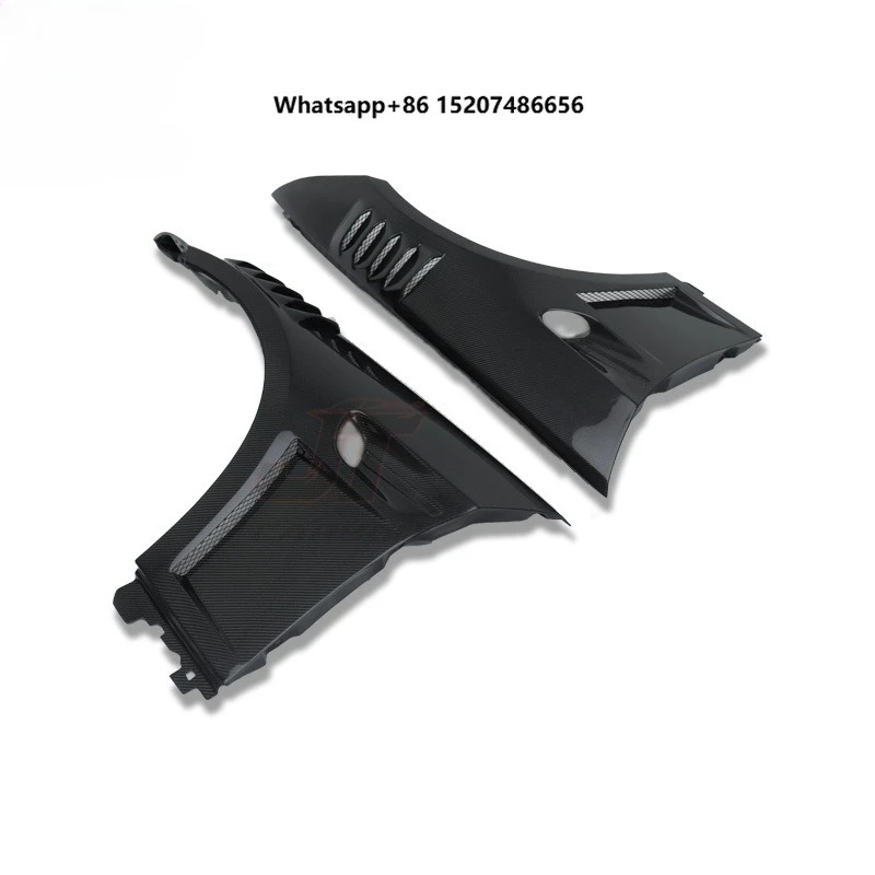 New Arrival High Quality Vented Carbon Fiber Fenders Heat Dissipation Design For M3 E92 E93 Car Upgrade Parts