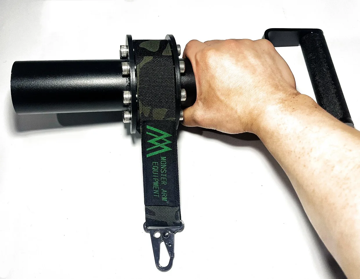 Rotating Arm Wrestling Trainer Forearm Wrist Roller Gym Handle Biceps Curl & Grip Strength Exercise Tool