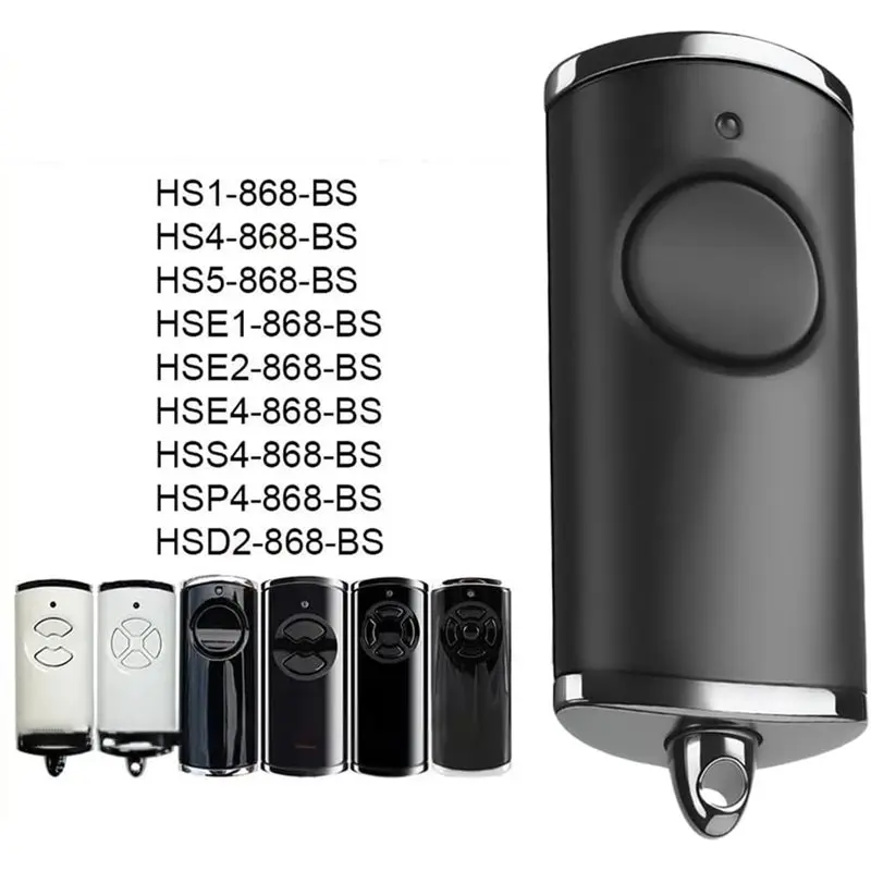 [جديد A09R!】 جهاز تحكم عن بعد لفتحة باب المرآب لجهاز إرسال محمول Hormann HSE4-868-BS HSE4-868-BS 868.3