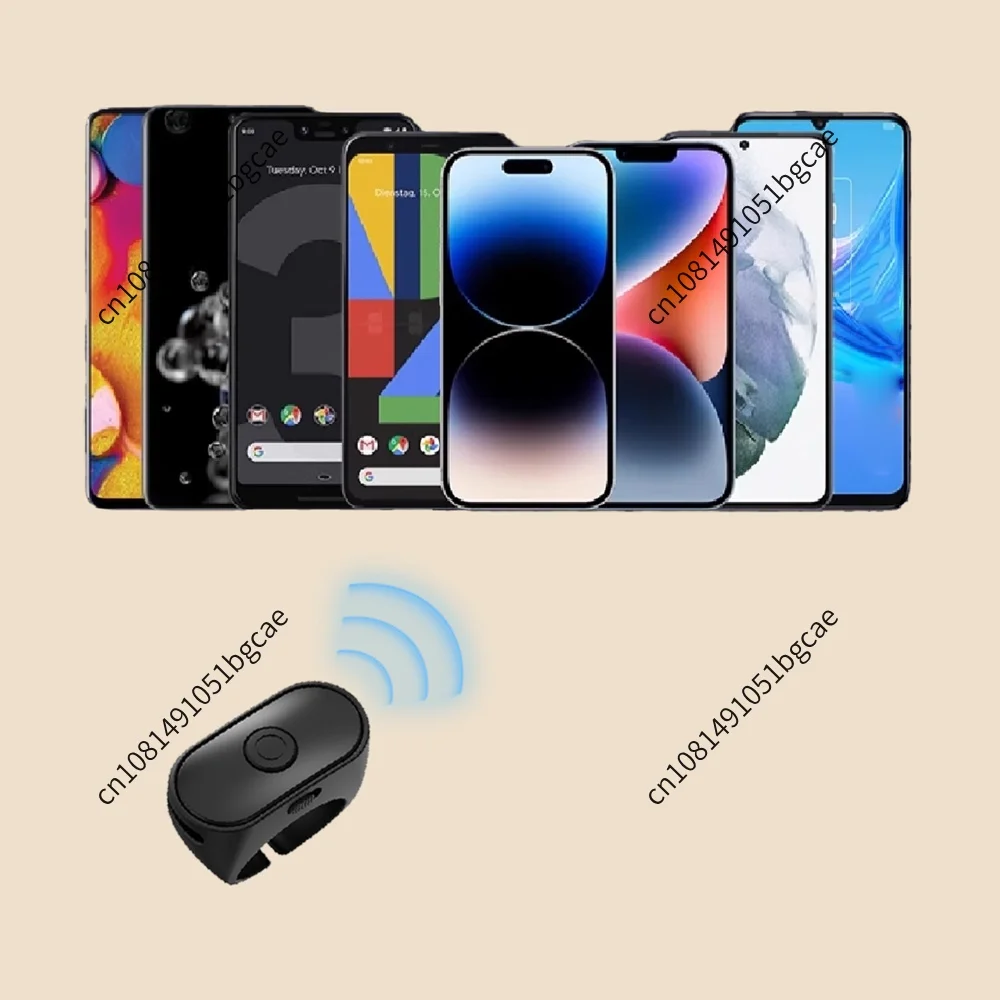 2-in-1 Page Turner Clicker Wireless Page Turner Remote Lightweight Record Triggers Remote for Kindle Paperwhite Accessories