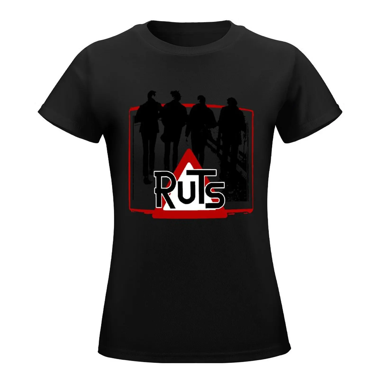 Great Model The Ruts In A Rut Punk Ruts Cool Graphic Gift T-Shirt oversized female womans clothing