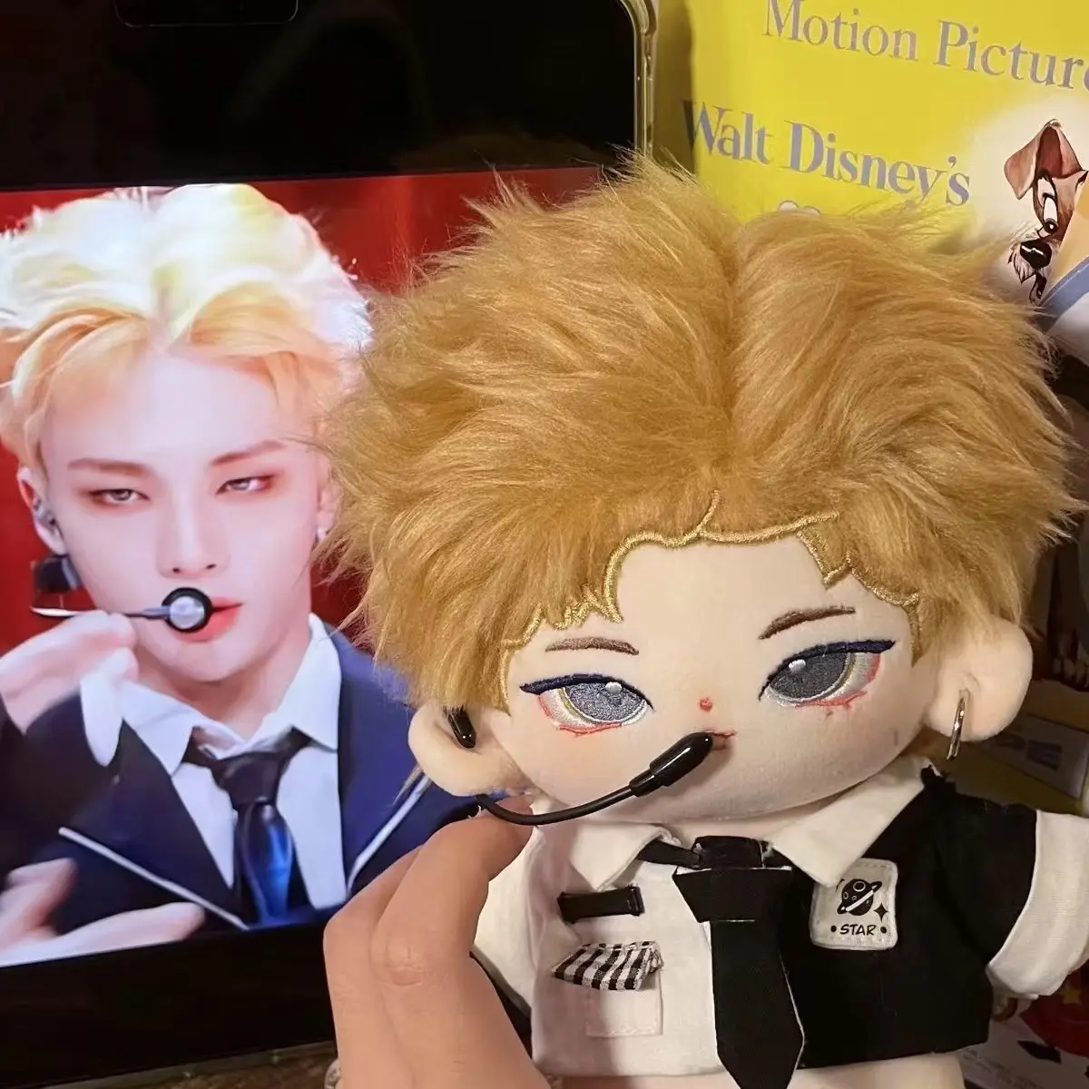 

Фаршированная хлопковая кукла Hwang Hyun-jin Idol, красивое платье для мальчиков, подарок для детей, фанатов