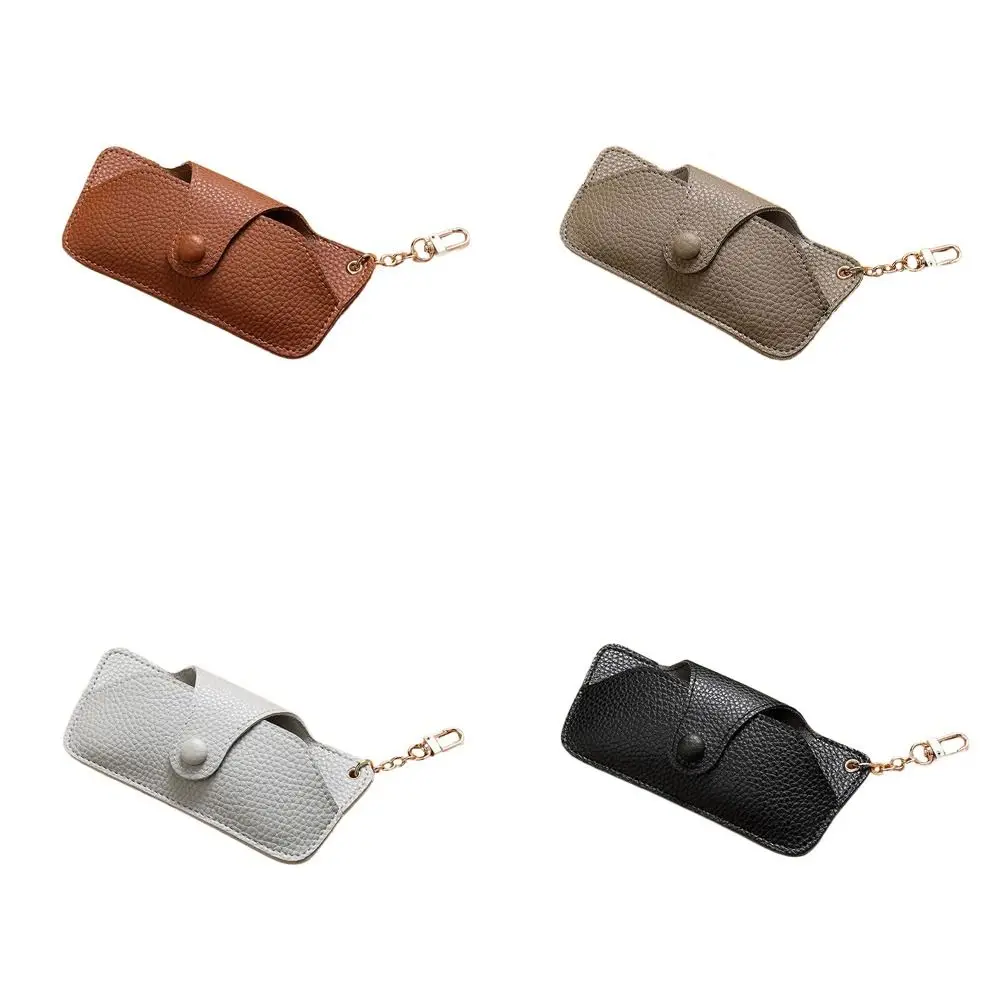 

Storage Girls Glasses Holder For Men Hanging Sunglasses Bag Eyeglasses Protective Box Eyewear Holder Leather Glasses Case