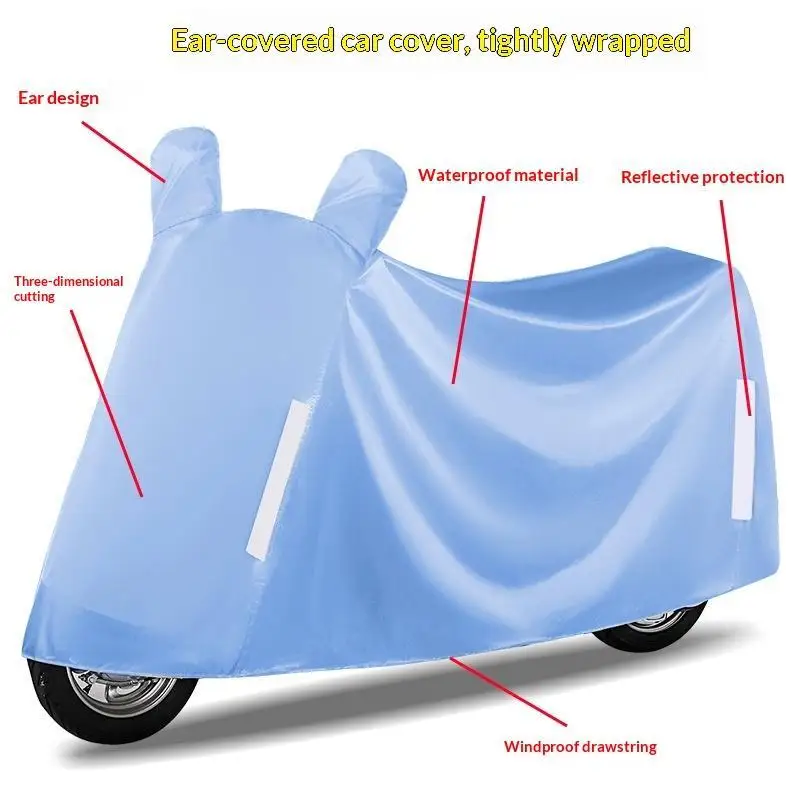 NewThick Oxford Cloth Electric Scooter Cover Waterproof Sunproof Wear Resistant For Outdoor Parking Year Round