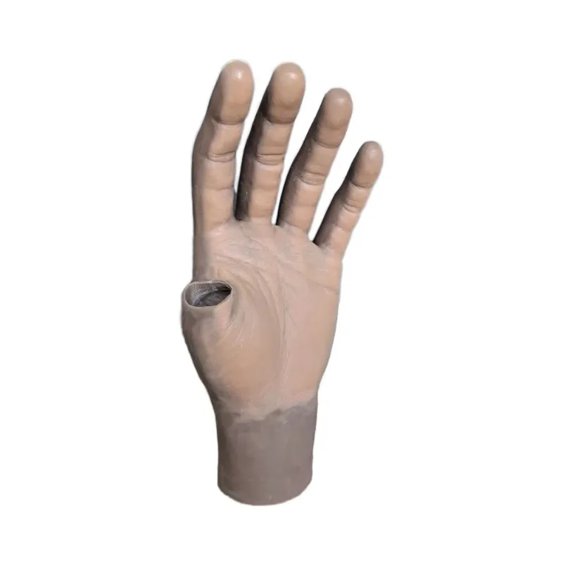

Two-color Gloves Customizable Extended Silicone Gloves Protectors Prosthetic Hands Elbow Joints Rehabilitation Equipment