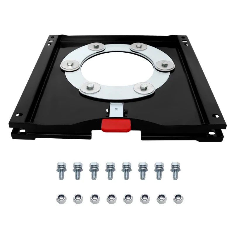Manual 360° Swivel Seat Base for 2006 and Later Ducato, Boxer, Relay Camper Vans, Durable Steel, Suitable for Vehicle Conversion