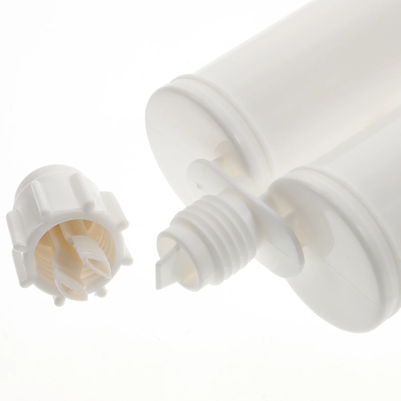 

4Sets Empty Caulking Tube High Durability Refillable Sealant Tube 400Ml Large Capacity DIY Home Repair Caulk Tubes