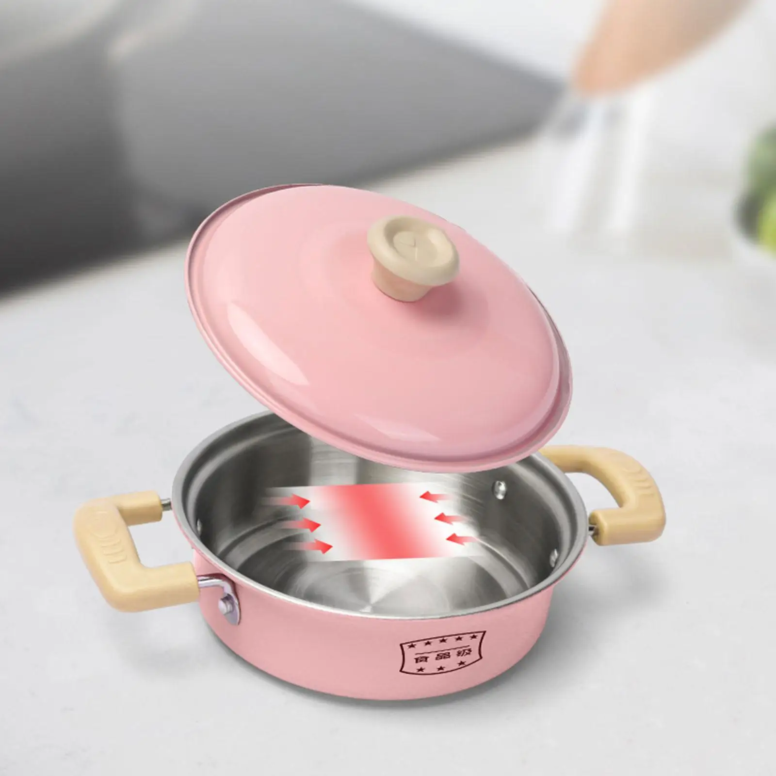 Conjunto de acessórios de brinquedo de cozinha para crianças, 25 peças, resistente para o tempo de ligação da família