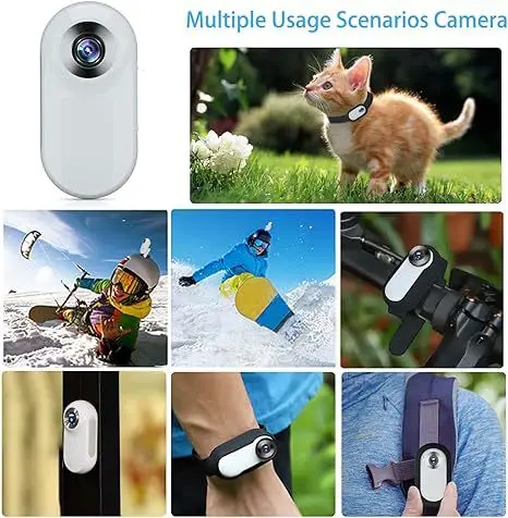 Pet Smart Cat Dog Camera Collar HD Dog Outdoor Sports Collar Camera Cycling Camera Pet Supplies