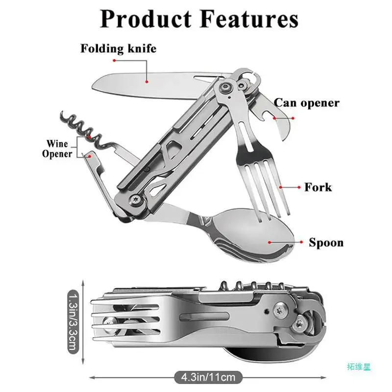 Multipurpose Knife Stainless Steel Multifuction-tool Pocket Pliers Fold Knife Pliers Portable Folding Blad Camping Equipment