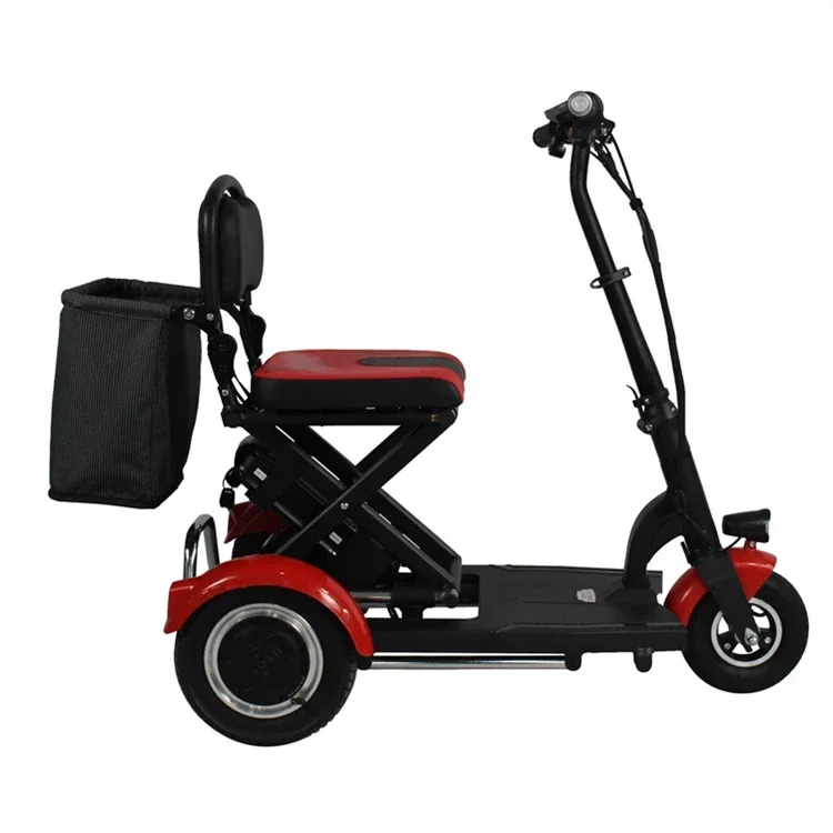 Adult 3 Wheel Electric Bicycle Featherweight Foldable Old Man And Disabled Friendly Electric Mobility Scooter Electric Scooter