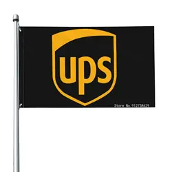 United Parcel Service Ups Postal United States Flag Banner Party Art Decor Sports Club Sport Outdoor Outdoor Advertising