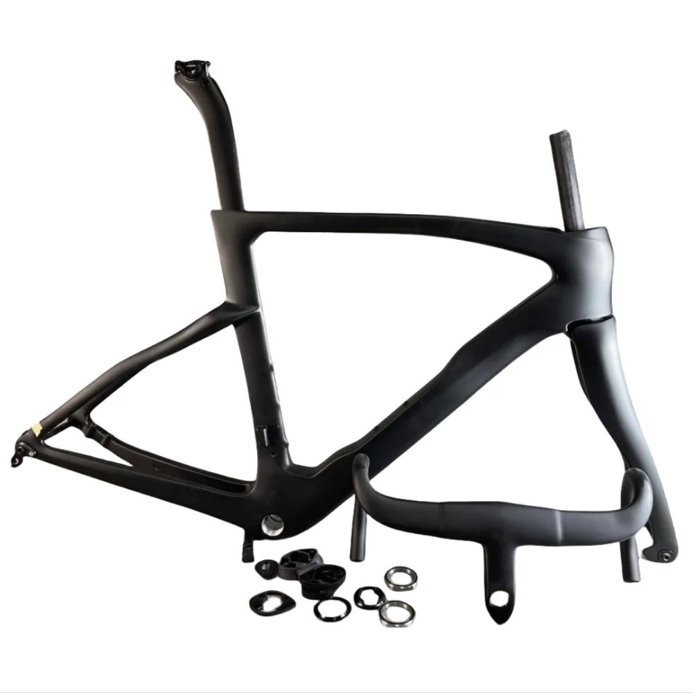 AliExpress 100 Colors F14 Road Carbon Frame Speed Bike Frames BB68 Disc/Rim Brake Racing Bicycle