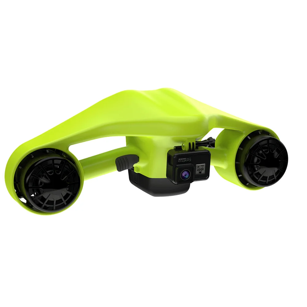 CAMORO Dual 600W Motor 128WH Sea Underwater Scooter Max 35 Mins Electric Underwater Thruster with 3-speed Compatible Sea Scooter