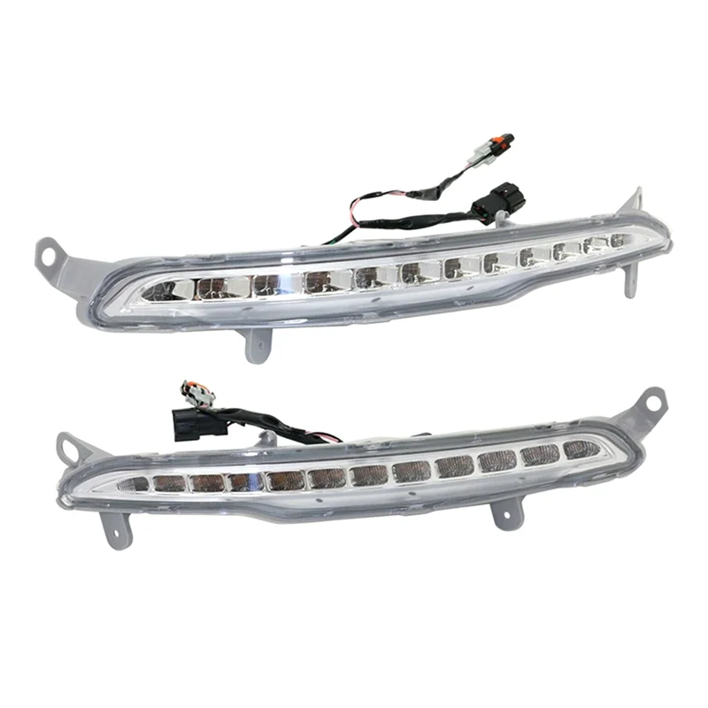 Car Front Left+Right Bumper LED Fog Light Daytime Running Light for K5 2010-2014 922072T100 922082T100