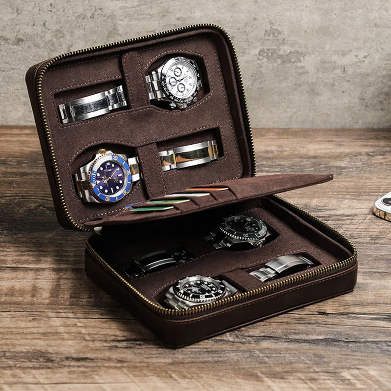 organisateur-de-montres-a-4-emplacements-avec-compartiments-pour-bracelets-de-montre-emplacements-pour-cartes-boite-de-rangement-en-cuir-de-vachette-etui-de-voyage-pour-collection-de-montres