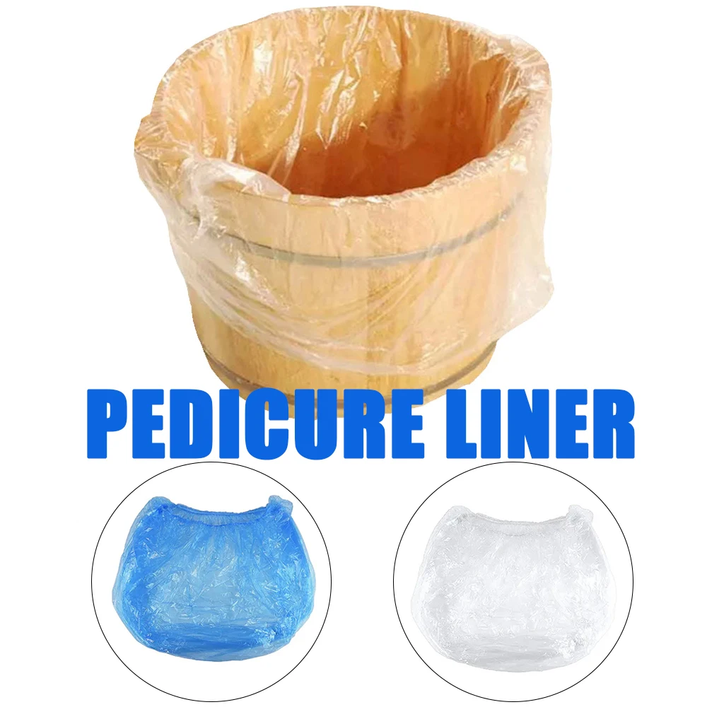 

Вкладыши для чаши для педикюра для салона, 120 см, одноразовые вкладыши для спа из полиэтилена для стула для ванны для ног