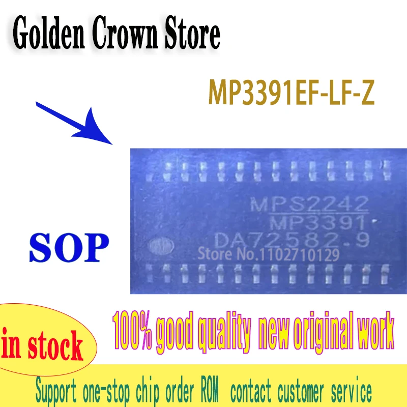 

MP3391 5Pcs/Lot New Original MP3391EF-LF-Z TSSOP28