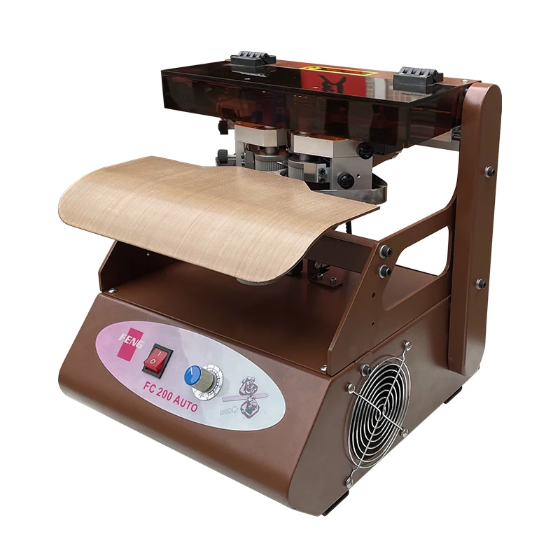 Horizontal Leather Belt Double Edge Paint Machine Automatic Feeding Belt Edge Dyeing Machine Belt & Edge Dyeing