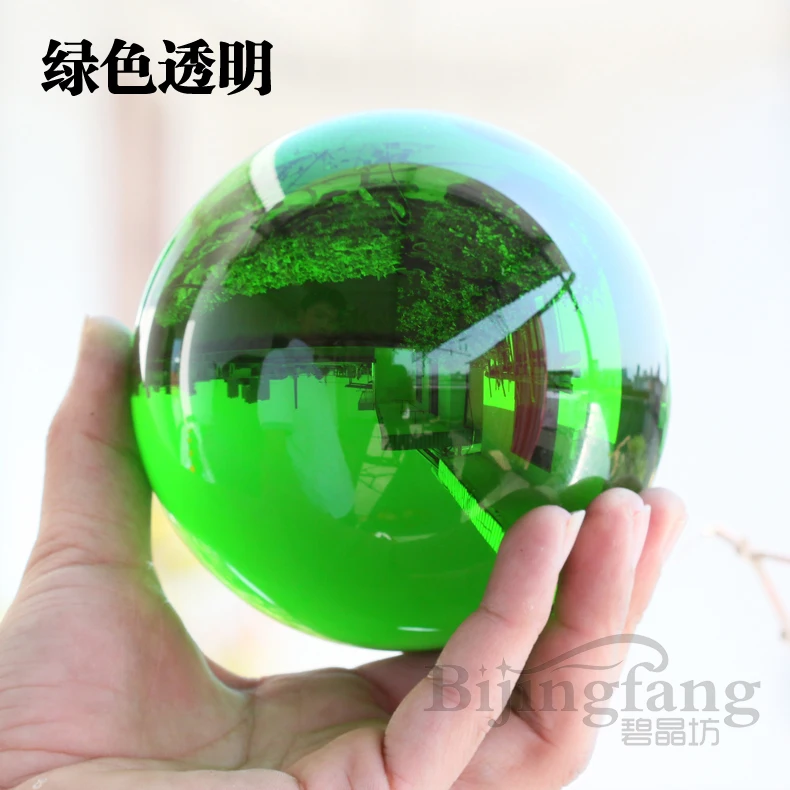 8cm # office home efficacious FENG SHUI Talisman # Money Drawing Magical yellow blue purple pink crystal ball ART statue