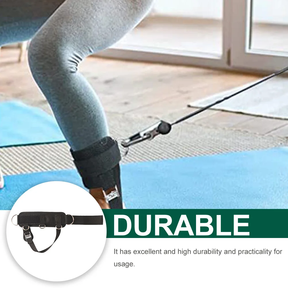 

2 Pcs Ankle Strap Cable Kickback Fitness Gym Weightlifting Straps Band Workout Support