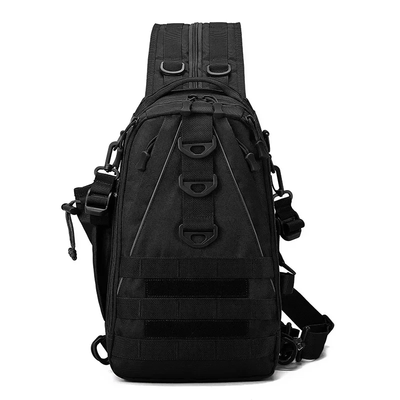 New Fishing Bag Folding Shoulder Chest Bag Large Capacity Outdoor Fishing Tackle Backpack Tackle Storage Travel Carry Bags