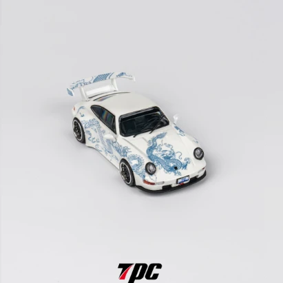 TPC 1/64 RWB 993 964 luminous dragon version alloy car model