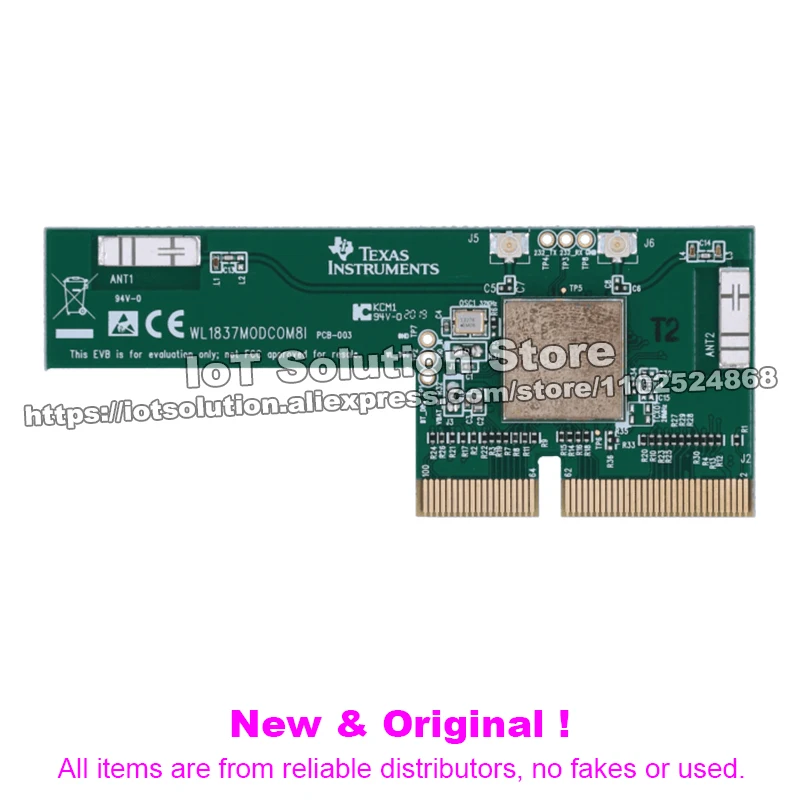WL1837MODCOM8I WiLink 8 Dual Band 2.4 & 5 GHz Wi-Fi + BT COM8 Evaluation Module
