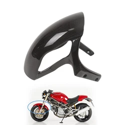 MOTO4U Carbon Fiber Front Fender Accessories Gloss/Matt Twill Plain Fairing Protector For Ducati Monster 620 695 750 900 1000