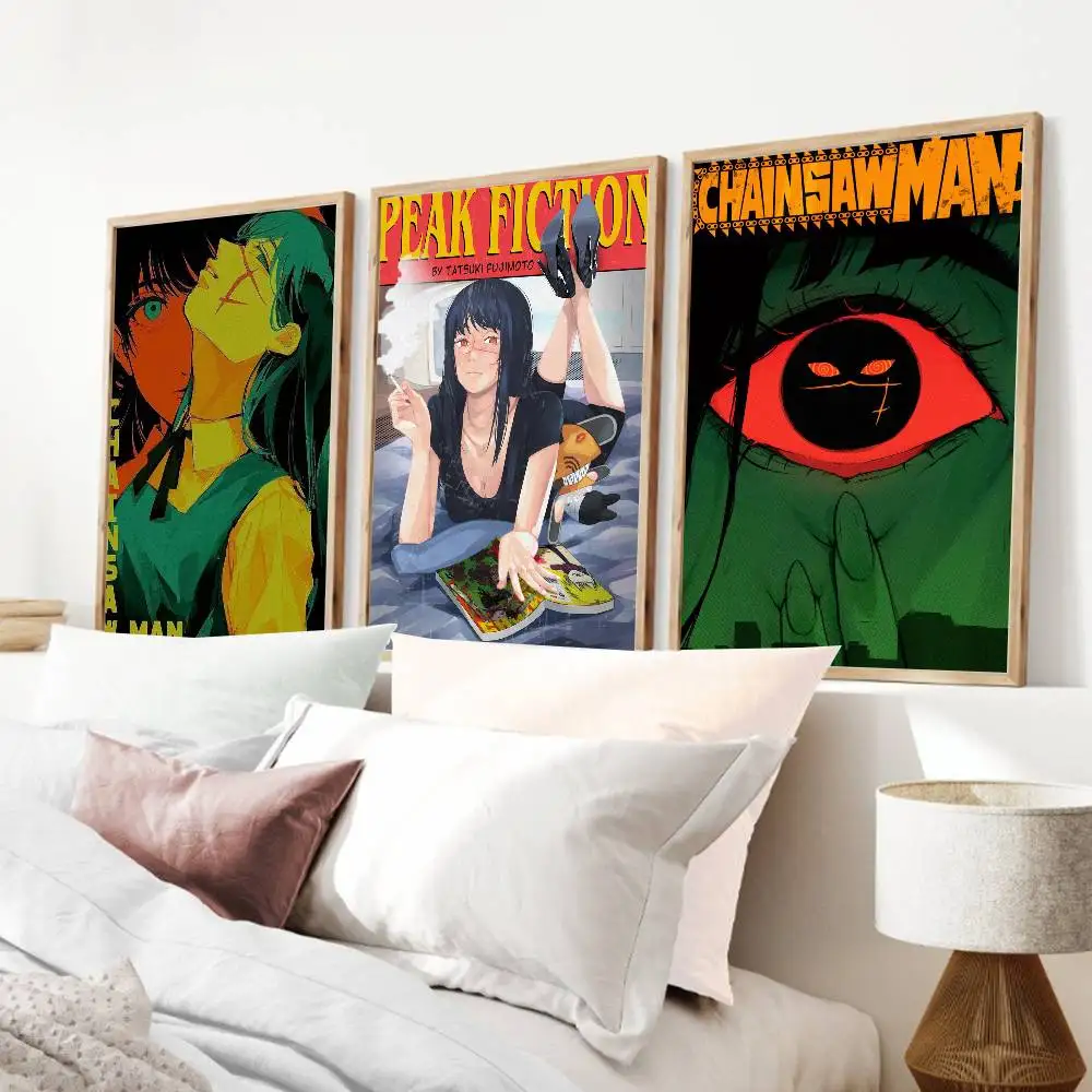 War Demon Yoru Anime Girl Poster And Prints Wall Art Pictures For Modern Bedroom Game Room Home Decor