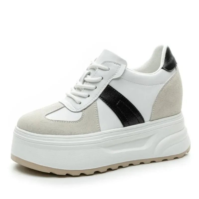 

Высококачественные женские кроссовки 10 см, новинка 2024, зимняя модная немецкая тренировочная обувь, женские кроссовки на платформе большого размера