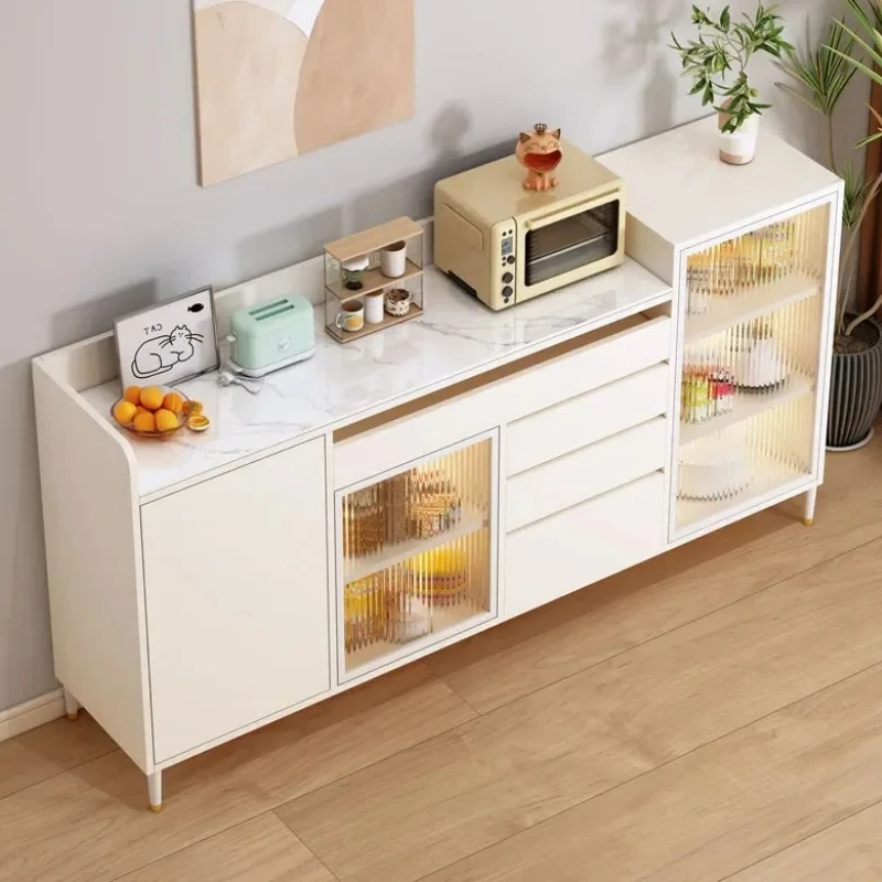 Storage Nordic Living Room Cabinets Luxury Minimalist Open Shelf Shelf Cabinet Ultra Thin Sideboard Armoires De Salon Furniture