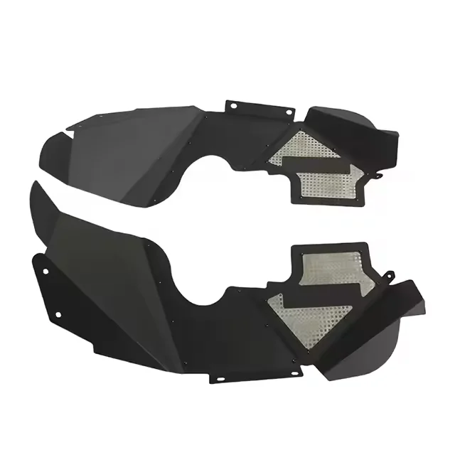 

Black Aluminum Alloy Front Inner Fender Liner for Wrangler JK 2007-2017 Off-Road Accessories Interior Mesh Fender