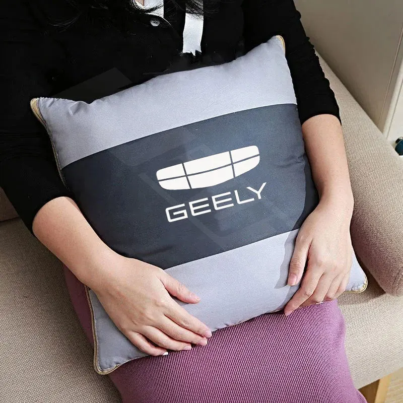 3-in-1 Convertible Car Blanket Instantly Your Pillow & Lumbar Support For Geely geometry C Emgrand Gc6 Gx3 Ec7 Atlas Coolray