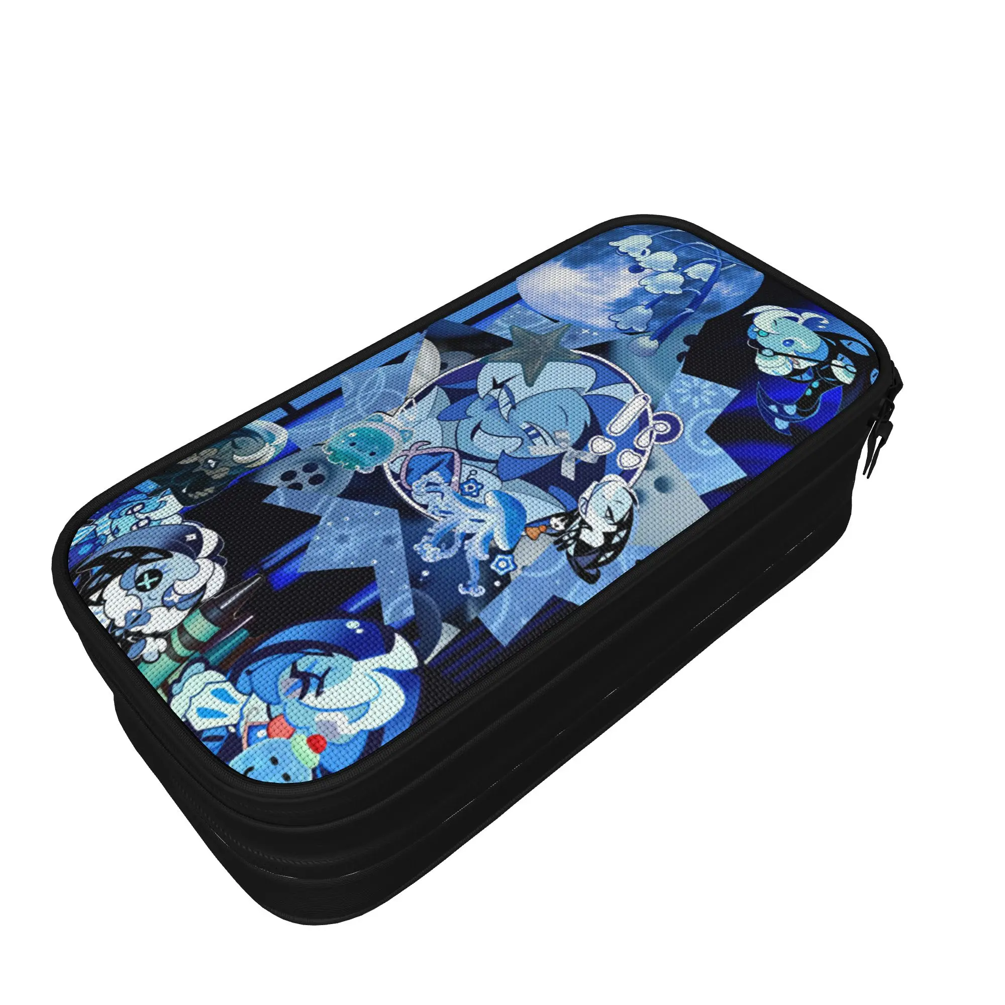 Shadow Milk Pencil Case Cookie Run Kingdom Zipper Pencil Pouch Boy Girl Large Back To School Pencil Cases Stationery Organizer