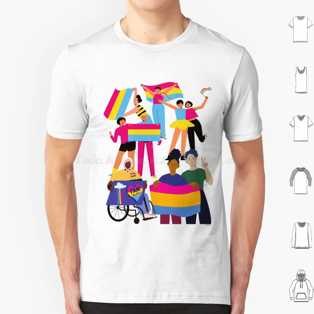 Pan-Tastic T Shirt Men Women Kids 6xl Pansexual Bisexual Pride Queer Pan Asexual Bi Trans Rainbow Ace Blue Pride Gender Wlw