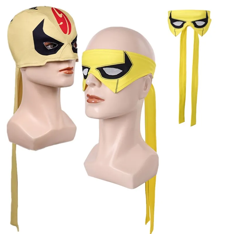 Fantasia fer Cosplay poing masque Lin Lie masque pour les yeux bandeau Rivals adulte hommes chapeaux Halloween carnaval fête Costume accessoires