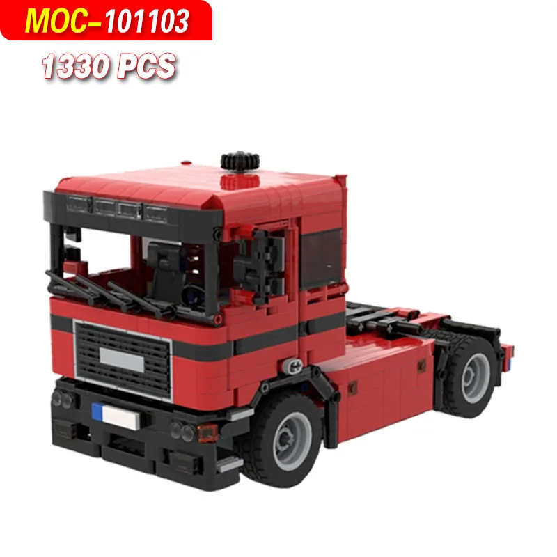 MOC-101103 Classic Exquisite Truck Building Block Creative Model - 1330 Parts Educational Interactive Toy Creative Ornament Gift