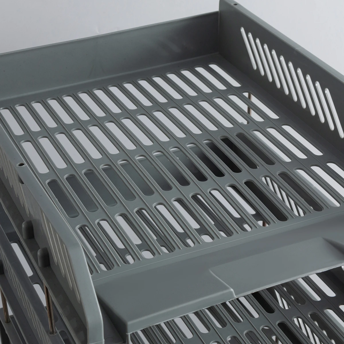 Rak Penyimpanan File A4 Kantor Baki File Penyimpanan Data Multi-lapis Desktop