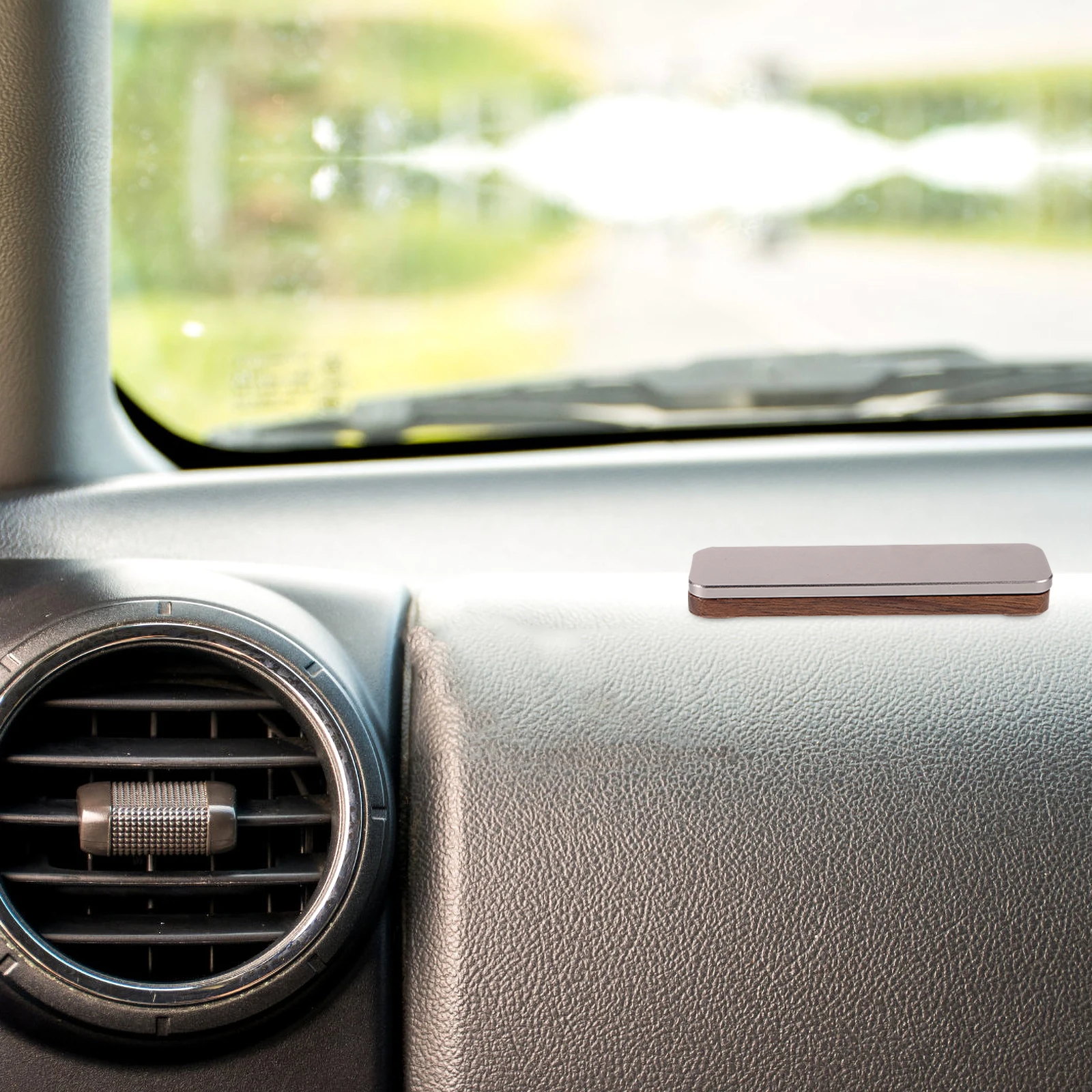 

Temporary Phone Wood Car Dashboard Decoration For Vehicle Office Home Use Parking Car Temporary