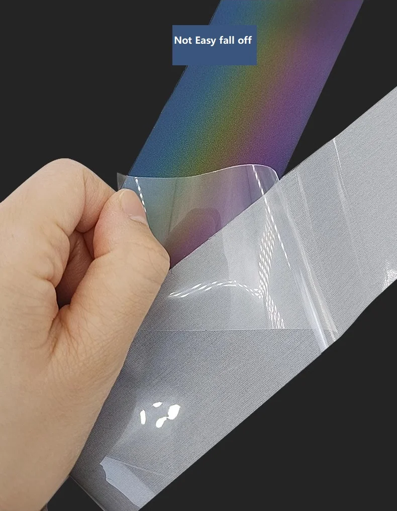 Rainbow Reflective Fabric, Reflective Clothing Accessories, Rainbow Gradient Reflective