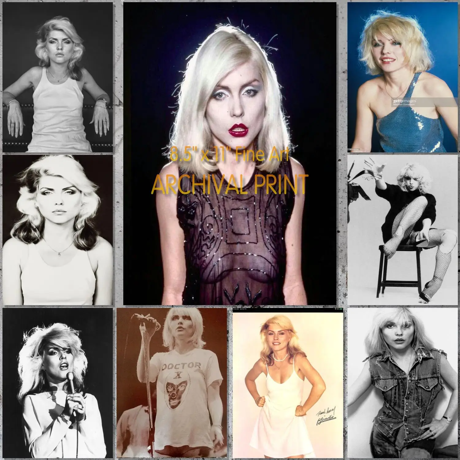 debbie harry Poster Canvas Art Poster and Wall Art Picture Print Modern Family bedroom Decor Posters