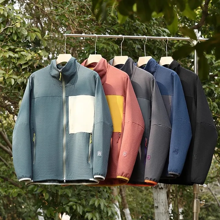 

3D индивидуальный заказ Splice Color Blo Spring Спорт на открытом воздухе Fce Lined Jaet Верхняя одежда для поездок на работу ex Faion Urban Sle