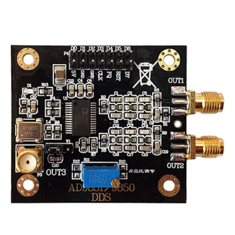 

AD9851 module DDS function signal generator sending program compatible with AD9850 module simplified version