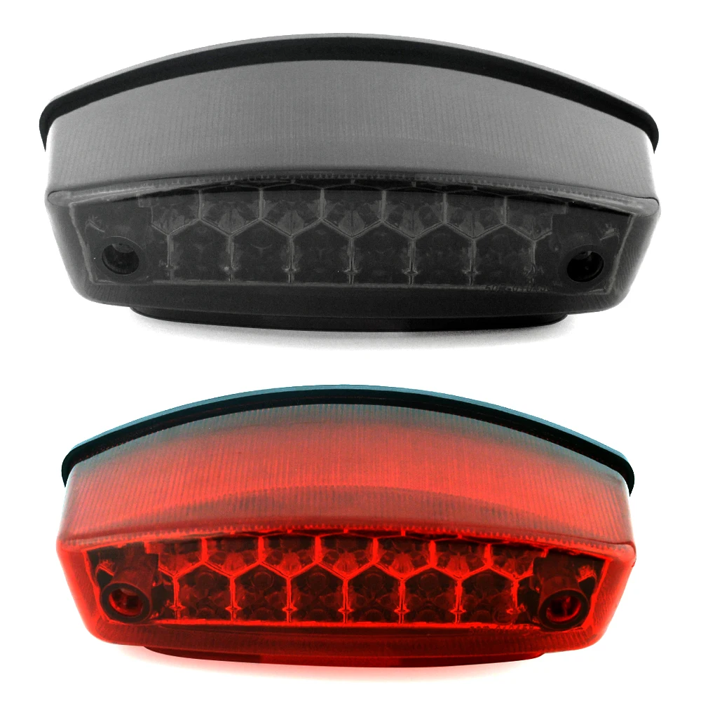 21 LED Universal Motorcycle Brake Light License Plate Rear Stop Indicator For Ducati Monster 400 620 695 750 800 900 S2R S4R